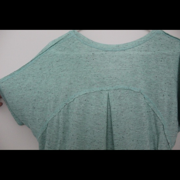 Teal loose-fitting top - Picture 4 of 5